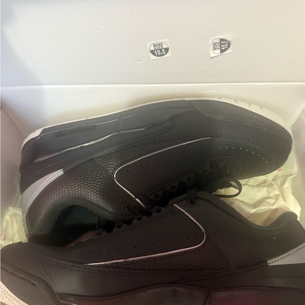 Men's Black and Gray Sneakers